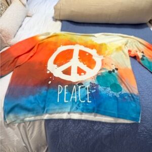 Colorful Peace Kids Shirt
